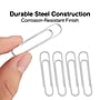 Staples Jumbo Paper Clips, Silver, 1000 Clips/Pack, 10/Pack(A7026606/72577)~#|#~529131DF-60CE-4793-9DD3915B0C5ED14D_sc7