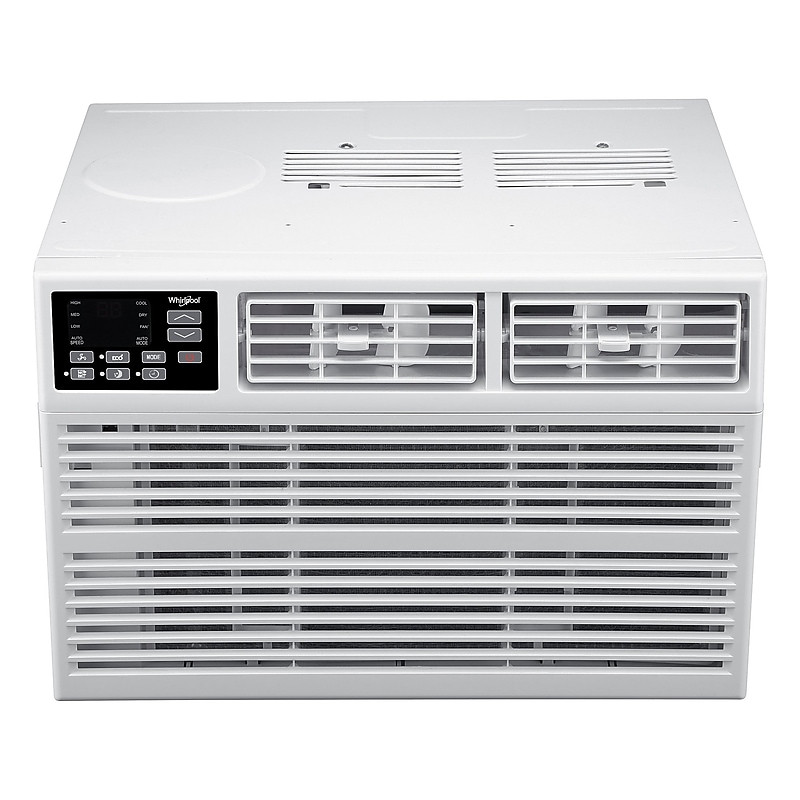 Whirlpool 115-Volt 12000 BTU Window Air Conditioner with Remote, White (WHAW121CW) image 1
