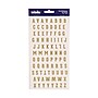Me & My Big Ideas Alphabet Wink Stickers, Gold, 88 Stickers/Pack (SSS1-004)~#|#~5294A223-2E17-4570-8F32444FAA301FB7_sc7
