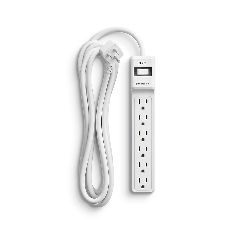NXT Technologies™ 6-Outlet Surge Protector, 12' Cord, 900 Joules (NX61425) image 1