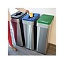 HLS Commercial Stainless Steel Trash Cans, 21-Gallon, Assorted Colors, 3/Set (HLS21UOTTRIO)~#|#~52980C84-8E8B-44D6-B83AED4F680B01E5_sc7