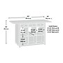 Sauder Craft Pro Series Work Table, Mystic Oak (427456)~#|#~529887E9-221B-4E39-957F2059E10CA229_sc7