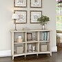 Bush Furniture Salinas 6 Cube Organizer, Antique White (SAB148AW-03)~#|#~529905F6-5BB1-4D40-826C340855C849FA_sc7