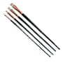 Silver Brush Natural Hog Bristle, Bright Brushes, 4/Pack (SLVGP1073)~#|#~529DC0D7-D9DA-4BD7-AE6B782E63267CC3_sc7