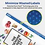 Avery Laser/Inkjet Rectangle Multipurpose Labels, 3-1/4" x 8-3/8", Clear, 150/Box (94251)~#|#~52A1F964-99FA-453E-8F6DBBBC003F8192_sc7