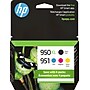 HP 950XL/951 Black High Yield and Cyan/Magenta/Yellow Standard Yield Ink Cartridge, 4/Pack (C2P01FN#140)~#|#~52A3141E-0ED7-4021-AC987DEFF5F26D4E_sc7