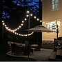 Excello Global Products Bistro Pole for String Lights, Black, 2/Pack (EGP-HD-0359)~#|#~52A4F758-00C7-4C39-9FF3B9A9691166EB_sc7