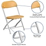 Flash Furniture Plastic Kids Folding Chair, Yellow, 2 Pieces (2YKIDYL)~#|#~52A622DF-819A-4714-BC26ADF0C498D093_sc7