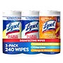 Lysol Disinfecting Wipes, Assorted, 80 Wipes/Canister, 3 Canisters/Pack (19200-99916)~#|#~52A769B0-26D0-4252-B0F689FE7A56EAED_sc7