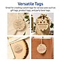 Avery 2-1/2" Diameter  Blank Price & Merchandise Tags, Kraft Brown, 90/Carton (95326-KMT10)~#|#~52A926A0-ECE9-4B83-9EBEDD790CD9BDD3_sc7