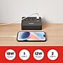 Staples TECH 3-Outlet 3-USB Port Surge Protector, 5', 900 Joules, Black (ST62770)~#|#~52A94E19-E582-4FFF-8F78C311C3FB7FC1_sc7