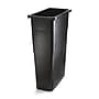 Coastwide Professional™ Slim Plastic Trash Can with no Lid, Black, 23 Gal. (CW50718)~#|#~52AB6180-96BE-4C01-91C88B2DB6A56CFC_sc7