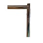 Nahanco 66" x 22" Single-Rail Garment Rack, Blue/Chrome (Z201) ~#|#~52AC550E-B905-4F3C-BF23BD906C85FB48_sc7