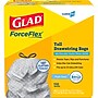 CloroxPro Glad 13 Gallon Drawstring Kitchen Trash Bag, Fresh Clean Scent, Gray, 110 Total Bags (22656)~#|#~52AE2496-5E91-4E4F-ADF5F15781F655D3_sc7