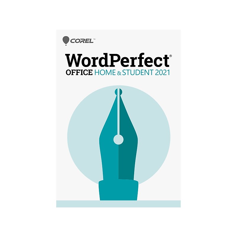 Corel WordPerfect Office Home & Student 2021 for 1 User, Windows, Download (ESDWP2021HSEF) image 1