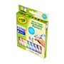 Crayola Washable Water-Based Marker, Crush Resistant Tip, Assorted Colors, 8/Pack (81-1548)~#|#~52B1FA70-8DDD-4B95-94A8BA611400BCF7_sc7