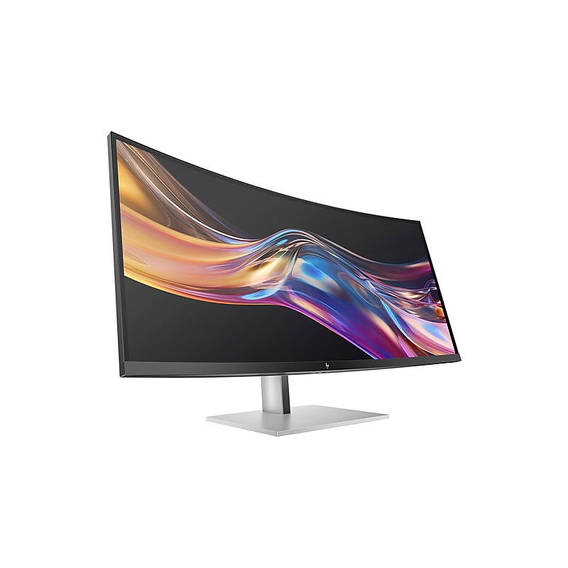 HP Series 7 Pro 37.5" Curved 4K Ultra HD 60 Hz LCD Monitor, Silver (8K167AA#ABA) image 1