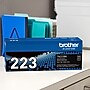 Brother TN-223 Black Standard Yield Toner Cartridge, Print Up to 1,400 Pages (TN223BK)~#|#~52B92D23-C7BF-4818-83928F796BFF42EF_sc7