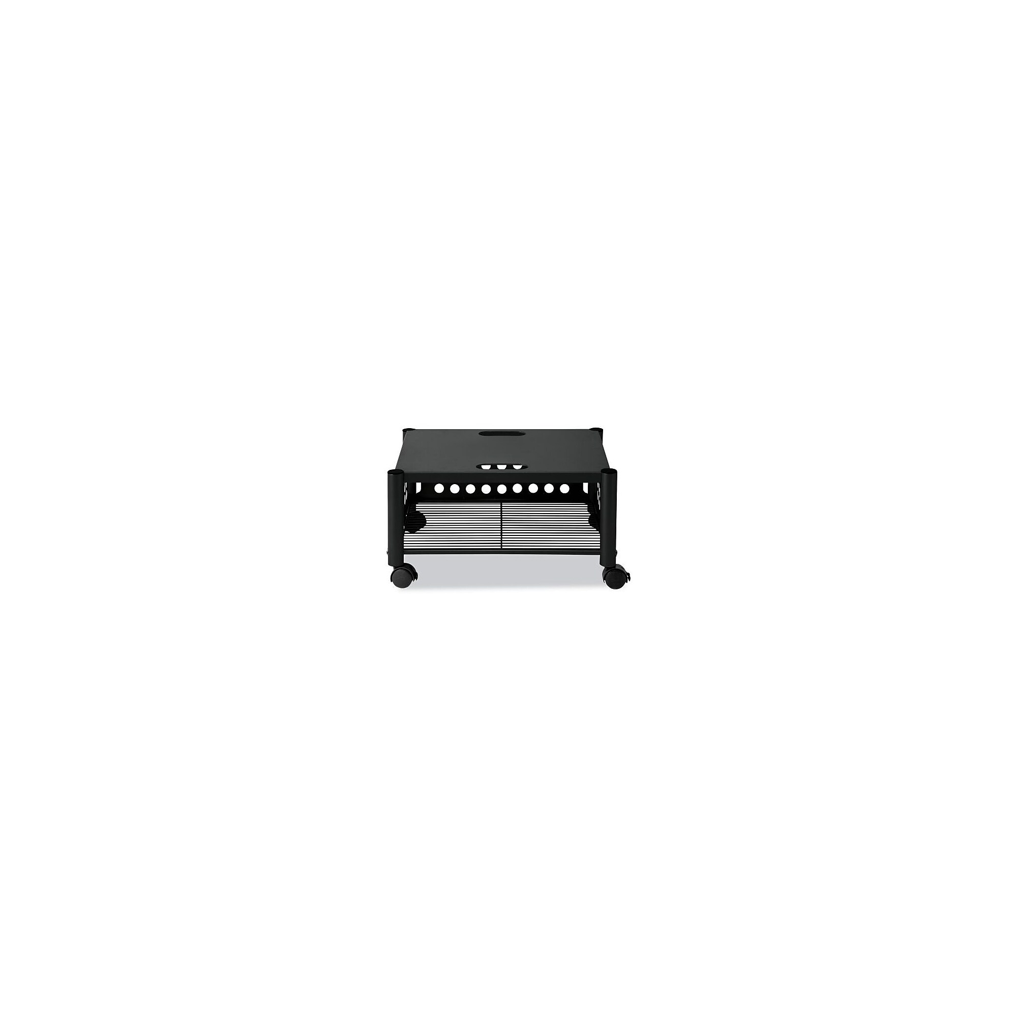 Vertiflex Metal Mobile Printer Stand with Lockable Wheels, Black (VF52009) Sansujyuku sansujyuku.com