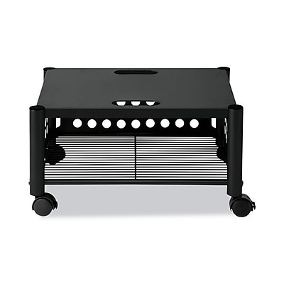 Vertiflex Metal Mobile Printer Stand with Lockable Wheels, Black (VF52009) Sansujyuku sansujyuku.com