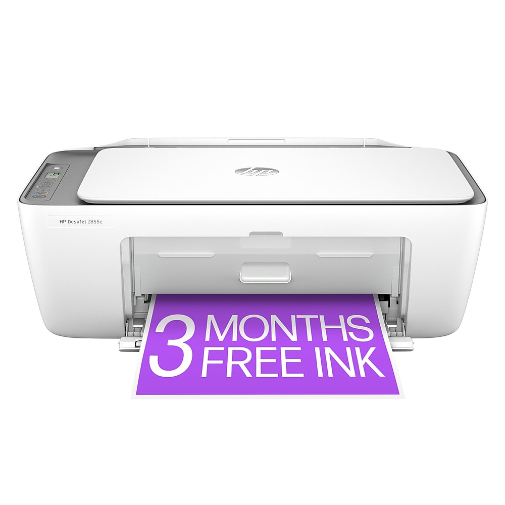 HP DeskJet 2855e all-in-one wireless color inkjet printer