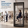 Uncaged Ergonomics Modular Acoustic Office Pod with Ventilation, Lighting and Power, Small, Black (POD-S-Black)~#|#~52BE889C-358D-418B-8544C83701414F38_sc7