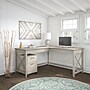 Bush Furniture 2-Drawer Mobile Vertical File Cabinet, Letter Size, 22.28"H x 15.51"W x 15.74"D, Washed Gray (KWF116WG-03)~#|#~52BF0512-785F-4233-9F4EC42E015CCDB6_sc7