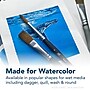 Princeton Aqua Elite Short Handle Watercolor Synthetic Round Brush, 2/Pack (PBXP4850R4-2)~#|#~52C38265-4248-4EE9-B11D4044BD96B6C9_sc7