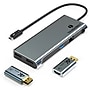 4XEM Thunderbolt 3 Dual 4K DisplayPort Universal Docking Station, Silver (4XUTD05H)~#|#~52C93738-3D4F-4D34-BC0DD3566399FE19_sc7