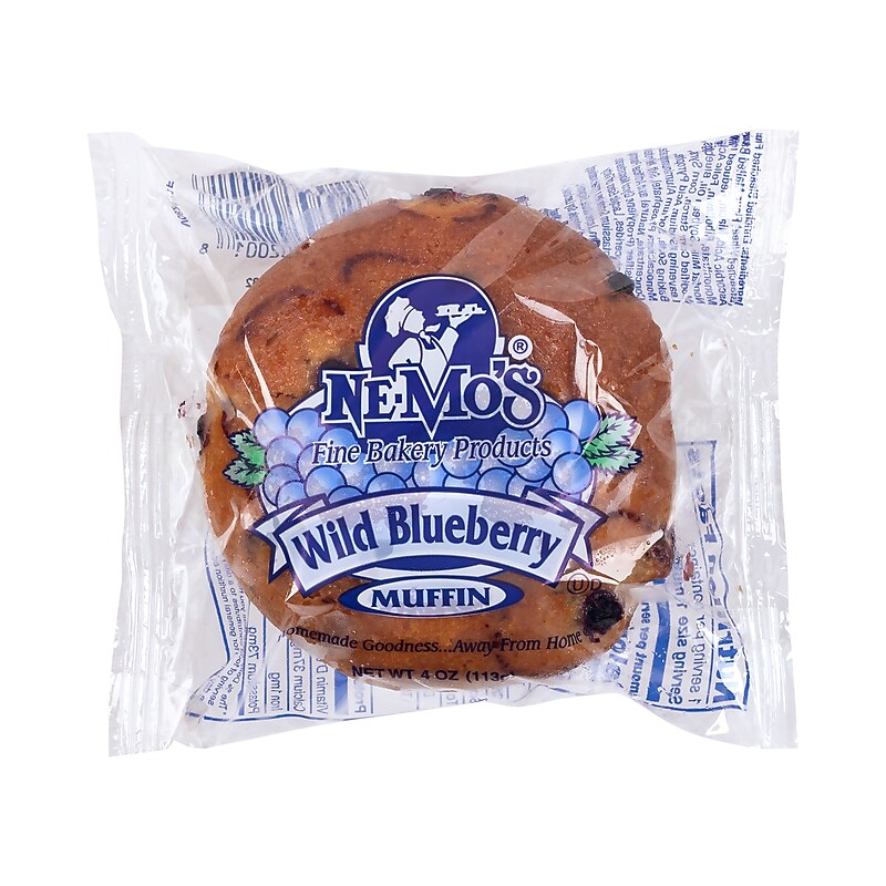 Ne-Mo's Wild Blueberry Muffin, 4 oz, 12/Pack (220-02464) image 1