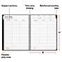 2026-2027 Staples 8" x 11" Academic Weekly & Monthly Student Planner, Plastic Cover, Assorted Colors (ST60359-27)~#|#~52D42DC8-809B-46EB-983AFAC8E914D7C3_sc7