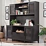 Sauder Tiffin Line 66"W Desktop Hutch, Raven Oak (433264)~#|#~52D6E2EE-FE8D-43A4-8E0FCAAF73C586EA_sc7
