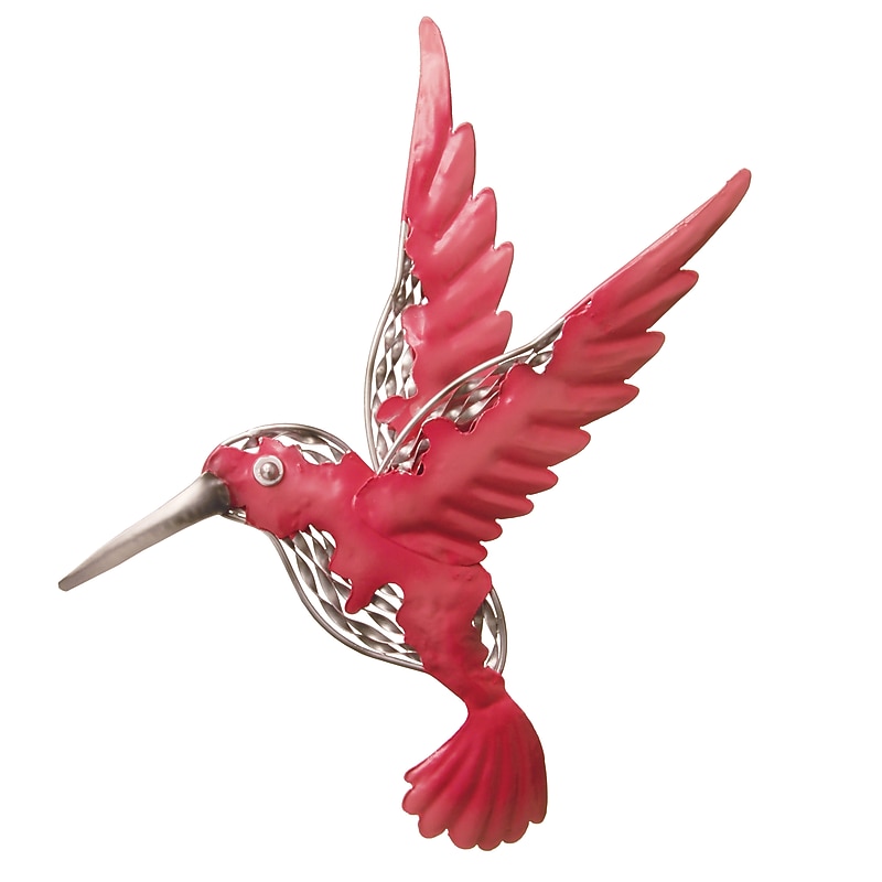 National Tree Company 16" Pink Bird Wall Decoration (RAS-YSH15025-1) image 1