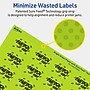 Avery Laser/Inkjet Multipurpose Rectangle Labels, 1" x 1.5", Bright Green, 640/Pack (94219)~#|#~52DCC067-83F6-419A-984AA8387288CC15_sc7