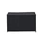 Household Essentials 125.6 Quart Sturge Chest, Wicker, Black (ML-7135)~#|#~52E190D4-A960-4591-B0E1B95A1B0FB07C_sc7