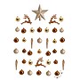 Nearly Natural Lux Shatterproof Ornament Set Lux Shatterproof Ornament Set, 3", 40/Set (D1054-GL)~#|#~52E6EDB4-952E-4592-AF5CC61CAE680816_sc7