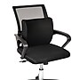 Mind Reader Memory Foam Lumbar Support Pillow with Air-Cloud Technology, Black (BACKSAM-BLK)~#|#~52E8D79F-E0D5-4A84-8BA3A75C0C21424E_sc7