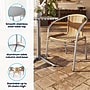 Flash Furniture Lila Indoor-Outdoor 31.5'' Round Table Set with 2 Rattan Chairs, Beige (TLH32RD020BGCH2)~#|#~52E91E11-0A1F-4F1D-AC0070E56A149A61_sc7