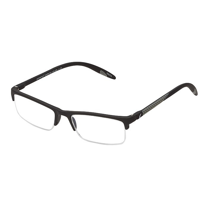 SAV Sportex High Performance +2.50 Reading Glasses, Grey