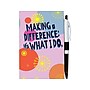 Baudville Colorific Value MAD: It's What I Do Journal with Pen, 4" x 6", Ruled, Multicolor, 5/Pack (94107P5)~#|#~52EE4D83-02FD-426E-B51F35EC64CA18CE_sc7
