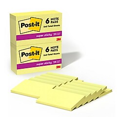 Post-it Super Sticky Notes, 3