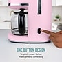 Nostalgia Classic Retro 10-Cups Automatic Drip Coffee Maker, Pink (NCRCOF10PK6A)~#|#~52F01C68-5F7D-4C53-BE8A8490936C066B_sc7