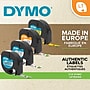 DYMO LetraTag 10697 Label Maker Tape, 1/2" x 13', Black on White, 2/Pack (10697)~#|#~52F63944-3E45-4C7A-AD2F474C37B3D9BC_sc7