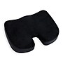 Mind Reader Memory Foam Office Chair Ergonomic Orthopedic Cushion, Black (SEACUSH-BLK)~#|#~52F963E5-4643-4AEC-A97FBCE9FDF8B50E_sc7
