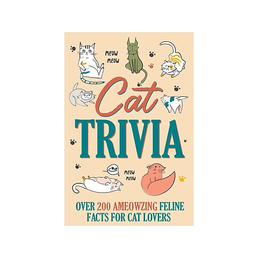 Crazy Cat Trivia, Softcover Staples