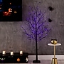 Nearly Natural 6' Pre-Lit Halloween Deluxe Black Twig Artificial Fall Tree with 156 Orange and Purple LED Lights (T4759)~#|#~BE9BD866-BC77-41A0-B7F0F2BF88FD8EED_sc7