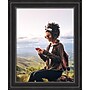 Amanti Art Ridge 22" x 28" Polystyrene Picture Frame, Black Satin (A42677345726)~#|#~5303C40D-A8C2-4620-9B9AA1CEDA63858B_sc7