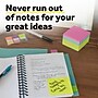 Post-it Cube Sticky Notes, 3" x 3", Assorted Brights, 400 Sheets/Cube (2027-BRT)~#|#~53042939-65FF-4B7E-88DBDAA126A41907_sc7
