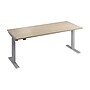 Bush Business Furniture Move 40 Series 72"W Electric Adjustable Standing Desk, Natural Elm/Cool Gray Metallic (M4S7230NESK)~#|#~53075290-9EBF-4F16-9979381C9D2D8C83_sc7