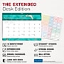 2026-2027 Plato Crackled Blush 14" x 10" Academic Monthly Desk Pad Calendar (9798330708123)~#|#~530E538F-BCD2-4FFE-ABEDC420EAEFFDB8_sc7